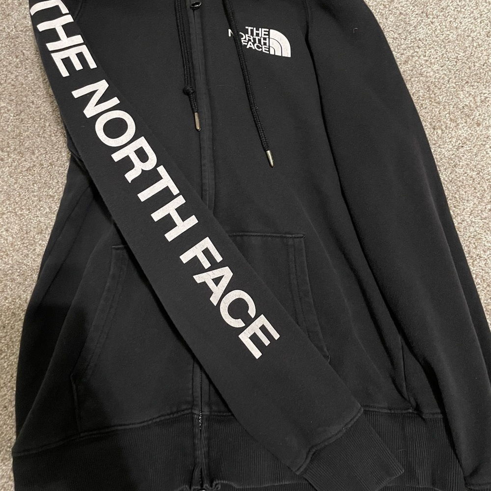 The North Face Black Full-Zip Hoodie